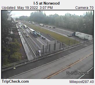 I-5 at Norwood (140) - Oregon