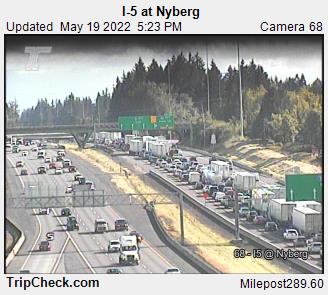 I-5 at Nyberg (230) - Oregon