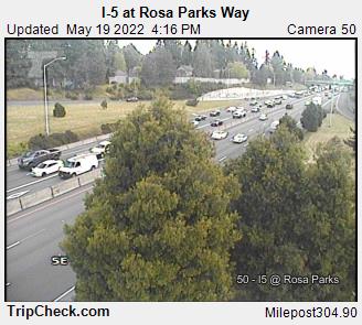 I-5 at Rosa Parks Way (128) - Oregon