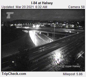 I-84 at Halsey (151) - Oregon