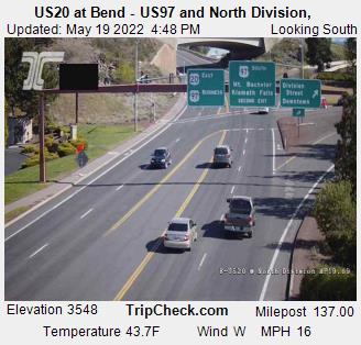 US20 at Bend - US97 and North Division, (196) - Oregon