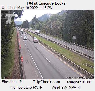 I-84 at Cascade Locks (205) - Oregon