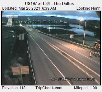 US197 at I-84 - The Dalles (201) - USA