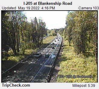 I-205 at Blankenship Road (290) - USA