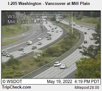 I-205 Washington - Vancouver at Mill Plain (302) - Oregon