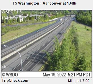 I-5 Washington - Vancouver at 134th (303) - USA
