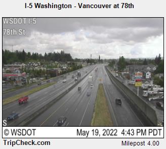 I-5 Washington - Vancouver at 78th (307) - Oregon