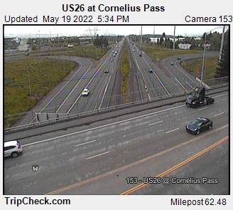 US26 at Cornelius Pass (328) - Oregon