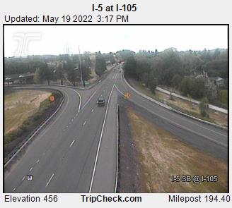 I-5 at I-105 (387) - Oregon