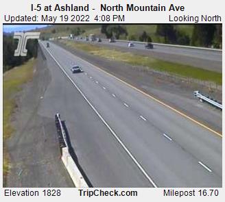 I-5 at Ashland - North Mountain Ave (389) - Oregon