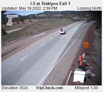 I-5 at Siskiyou Exit 1 (402) - Oregon