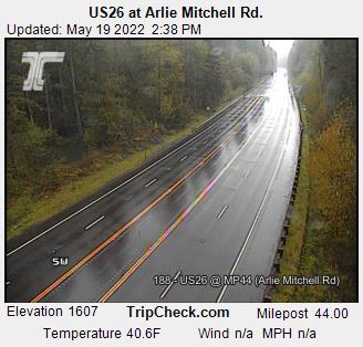 US26 at Arlie Mitchell Rd. (433) - Oregon