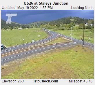 US26 at Staleys Junction (443) - Oregon