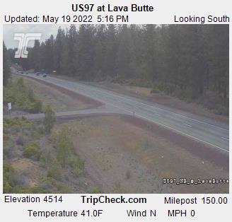 US97 at Lava Butte (447) - Oregon