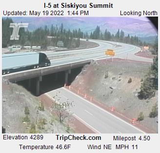 I-5 at Siskiyou Summit (470) - Oregon