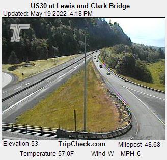 US30 at Lewis and Clark Bridge (471) - Oregon