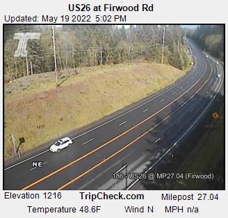 US26 at Firwood Rd (417) - Oregon