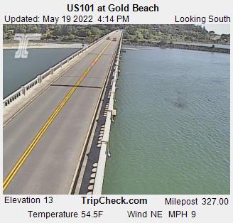 US101 at Gold Beach (475) - USA