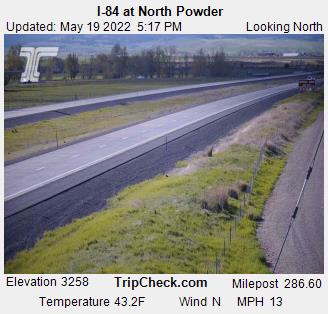 I-84 at North Powder (487) - USA