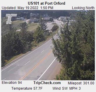 US101 at Port Orford (517) - Oregon