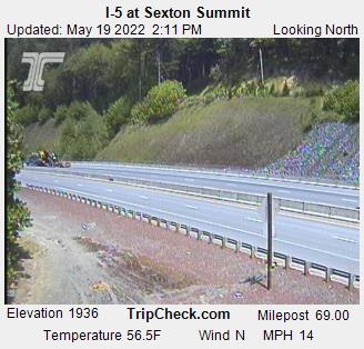 I-5 at Sexton Summit (522) - USA
