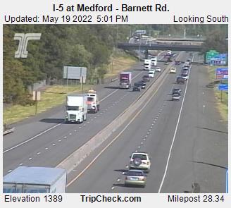 I-5 at Medford - Barnett Rd. (524) - Oregon