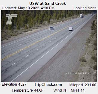 US97 at Sand Creek (535) - Oregon