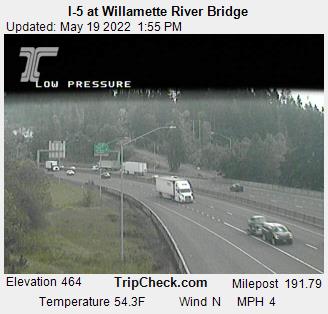 I-5 at Willamette River Bridge (541) - Oregon