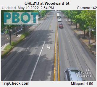 ORE213 at Woodward St (561) - Oregon