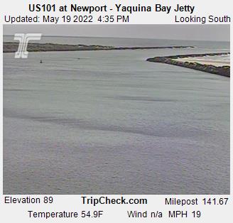US101 at Newport - Yaquina Bay Jetty (576) - Oregon