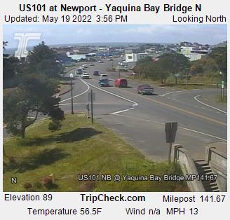 US101 at Newport - Yaquina Bay Bridge N (575) - Oregon