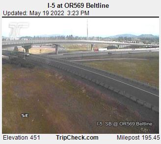 I-5 at OR569 Beltline (577) - Oregon