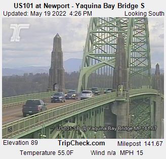US101 at Newport - Yaquina Bay Bridge S (578) - Oregon