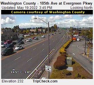 Washington County - 185th Ave at Evergreen Pkwy (582) - USA