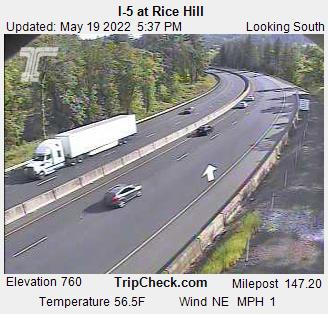 I-5 at Rice Hill (585) - Oregon