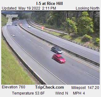 I-5 at Rice Hill (589) - Oregon