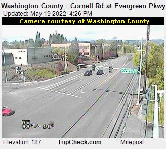 Washington County - Cornell Rd at Evergreen Pkwy (603) - Oregon