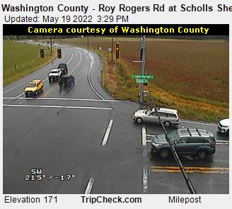 Washington County - Roy Rogers Rd at Scholls Sherwood Rd (599) - USA
