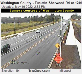 Washington County - Tualatin Sherwood Rd at 124th Ave (597) - Oregon