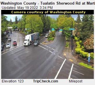 Washington County - Tualatin Sherwood Rd at Martinazzi Ave (592) - Oregon