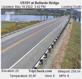 US101 at Bullards Bridge (610) - Oregon