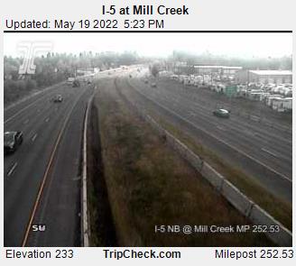 I-5 at Mill Creek (614) - Oregon