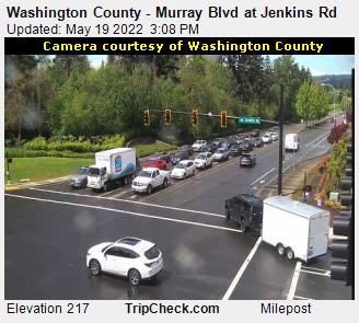 Washington County - Murray Blvd at Jenkins Rd (620) - Oregon