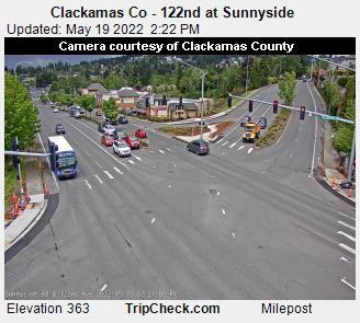 Clackamas Co - 122nd at Sunnyside (647) - Oregon