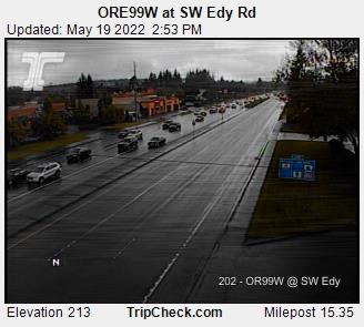 ORE99W at SW Edy Rd (667) - Oregon