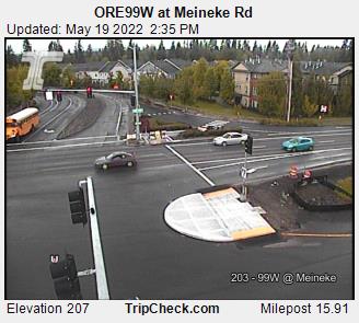 ORE99W at Meineke Rd (668) - Oregon