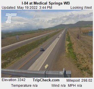 I-84 at Medical Springs WB (720) - Oregon