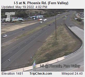 I-5 at N. Phoenix Rd. (Fern Valley) (726) - Oregon