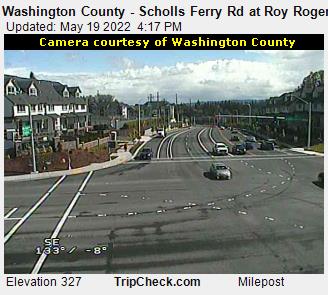 Washington County - Scholls Ferry Rd at Roy Rogers Rd (735) - USA