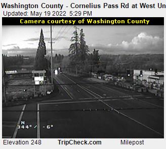 Washington County - Cornelius Pass Rd at West Union Rd (737) - USA